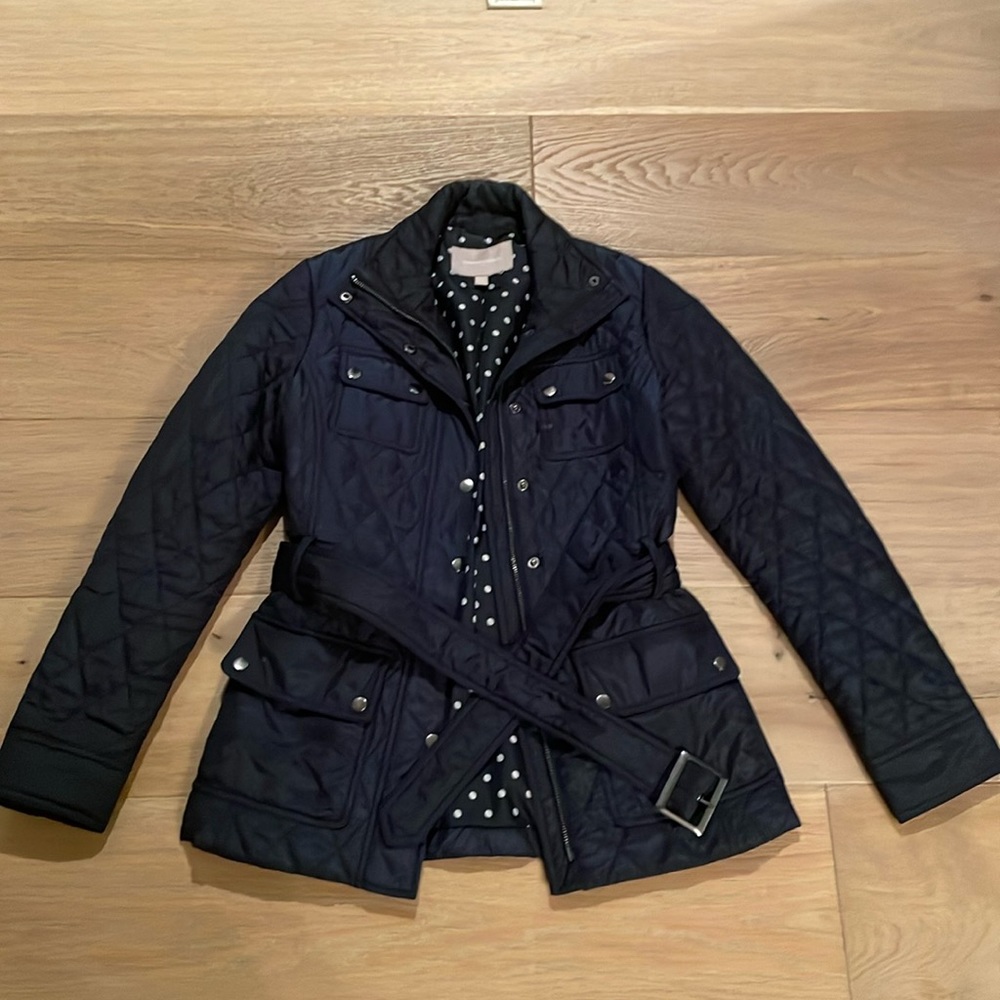 Banana Republic Quilt Pattern Padded Jacket.